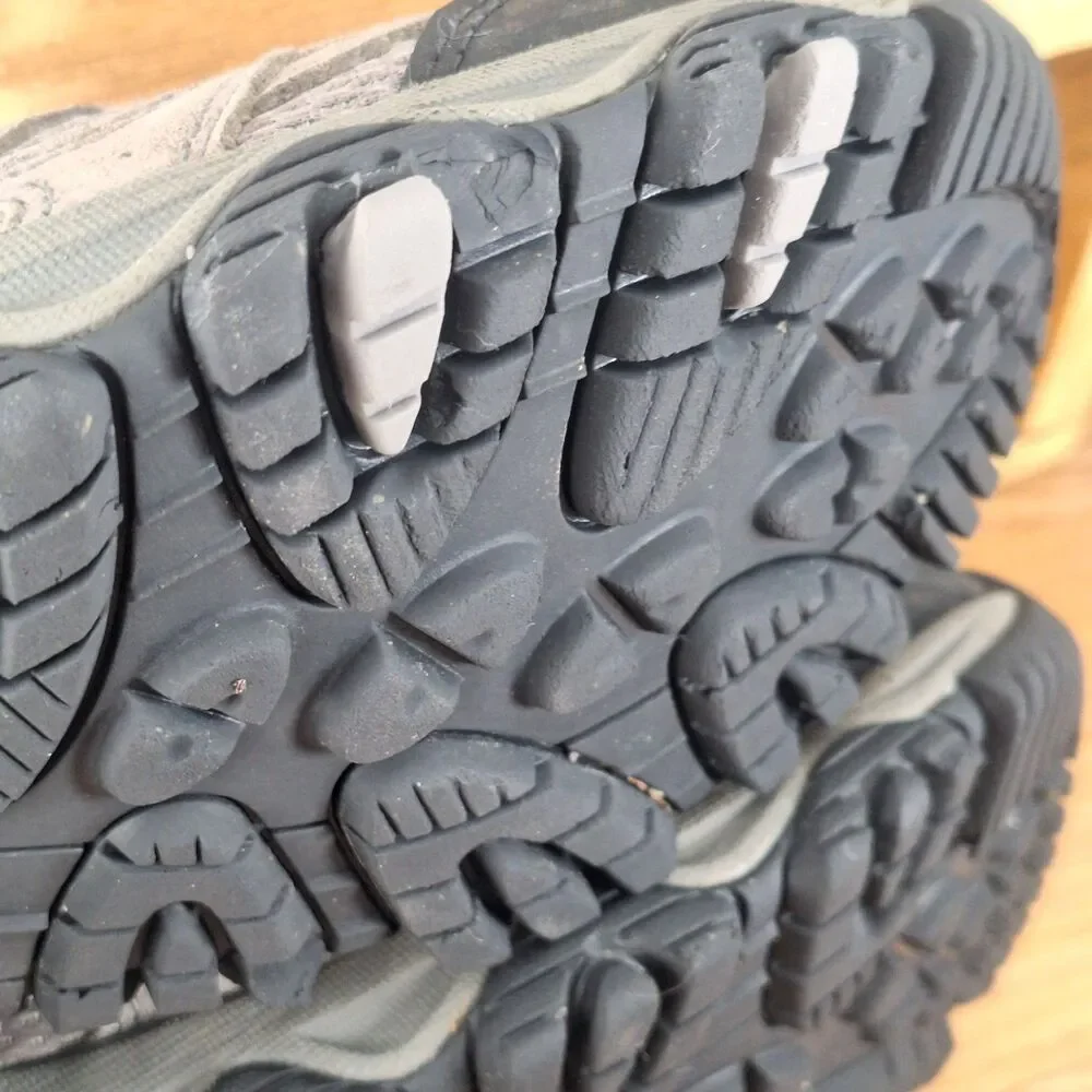 Merrell Moab 3 Mid WP Women's 8 Wide Waterproof Hiking Boots Granite Shoes